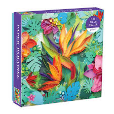 .spectrum 500 piece puzzle from galison features a grid of wildly colored succulents, creating a mesmerizing pattern and a challenging puzzle. Paper Paradise 500 Piece Puzzle Buy Online In Angola At Angola Desertcart Com Productid 164576255