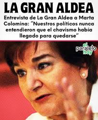 La emoción de Marta Colomina por Venezuela sigue intacta. Con un  vocabulario extraordinario y un humor negro muy afilado, no le hace falta  decir una mala palabra para demoler discursivamente al chavismo