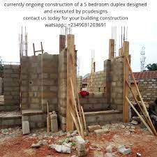 Ongoing Building Construction In Nigeria Building Construction Building Design House Design