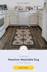 the perfect machine washable rug for