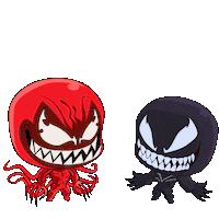 Both venom (hardy) and carnage (woody harrelson) are available in the packs in a. Express Yourself With New Venom Let There Be Carnage Stickers By Venom Movie Giphy