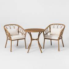4.3 out of 5 stars with 16 ratings. Britanna 3pc Patio Bistro Set Natural Linen Opalhouse Target