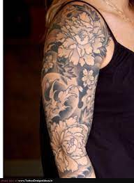 Lotus Flower Tattoos Cherry Blossom Arm Sleeve Tattoos Flower Tattoo Sleeve Sleeve Tattoos