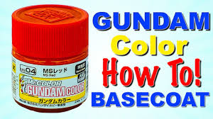 Gundam Painting Tutorial How To Mr Color Hand Painted Primer Base Coat By Lincoln Wright