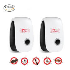 Mice, rats, spiders, roaches, mosquitoes, ants, snakes, rats. 2 Pack Ultrasonic Pest Repeller Electronic Plug In Pest Control Repellent Shopee Philippines