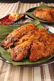 Ikan Nila Bakar Broiled Tilapia Recipe Cooking Seafood Indonesian Food Recipes