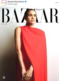 harpersbazaarus The new editor in chief Samira Nasr of Harper's Bazaar US  has included Meghan Markle as it's latest guest model. It makes no  difference that Meghan is a vile grifting bully,