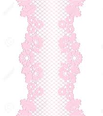 Pink, mint, blue or lilac. Pink Lace Border With Floral Pattern On A White Background Royalty Free Cliparts Vectors And Stock Illustration Image 110084183