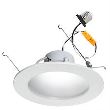 Led Recessed 6 Can Lighting Kit Retrofit Led Downlight W Concave Lens 75 Watt Equivalent Dimmable 900 Lumens Super Bright Leds