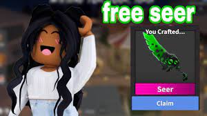 Technically since we are getting its actual value in cash we don't need 1700. How To Get Free Seer In Murder Mystery 2 Pluvio Roblox Youtube