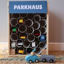 Ikea Hack Fur Kinder Geschirr Bemalen Mit Vorlagen Zum Ausdrucken Parkhaus Kiste Parkhaus Kinder