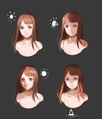 Anime Face Drawing Deviantart Shadow Drawing Anime Art Tutorial Painting Tutorial