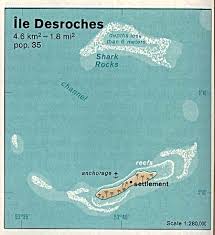 Island sovereign state off the eastern coast of africa. Karte Ile Desroches Seychellen Weltkarte Com Karten Und Stadtplane Der Welt