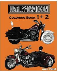 You can download in.ai,.eps,.cdr,.svg,.png formats. Amazon Com Harley Davidson Coloring Book 1 2 Sketch Coloring Book 9781539117193 Patel Jason Books