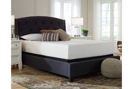 Mattress foundations are built from wood or metal and will help allow. 12 Inch Memory Foam Queen Mattress In A Box Ashley Furniture Homestore