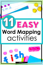 11 Easy Word Mapping Activities for Mapping Graphemes to Phonemes