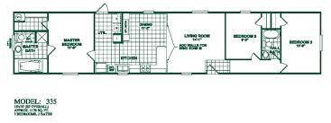 2 bedroom 1 bath front kitchen with bar. Model 325 16 76 3bedroom 2bath Oak Creek Mobile Home
