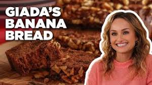 I've made several banana bread recipes here and i always come back to this one, it is a wonderful standard recipe that you can build upon and customize to your liking. Chocolate Chip Banana Bread With Giada De Laurentiis Giada Entertains Food Network Youtube