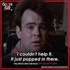 Humorous Ghostbusters quote discussion