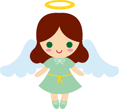 Black And White Angel Cartoon Little Angel With Auburn Hair Free Clip Art Angel Clipart Cartoon Clip Art Free Clip Art