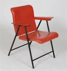 Russel Wright For Samson Folding Metal Chair Metal Folding Chairs Metal Chairs Outdoor Folding Chairs