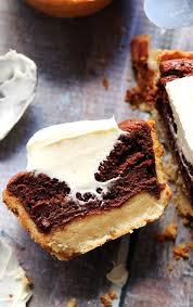 Little Tahini And Molten Chocolate Mousse Tarts With Mascarpone Joanne Eats Well With Others Recipe Baking Molten Chocolate Individual Desserts