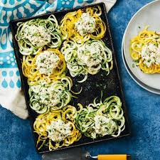 Spiralized Zucchini Summer Squash Casserole Recipe Recipes Spiralizer Recipes Summer Squash Casserole