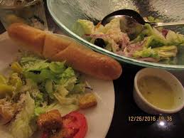 Great Salad And Bread Sticks But No Blue Cheese Dressing Picture Of Olive Garden Ocala Tripadvisor