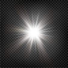 Bright Star Transparent Shining Sun Bright Flash Sparkles Vector Illustration Vector Illustration Bright Stars Abstract