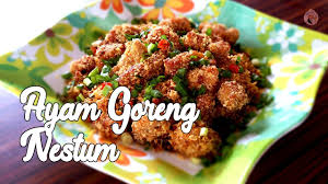 Untuk resepi ini, mas dah olah ikut cara mas seperti marjerin mas gantikan dengan butter, dan mas masukkan semua nestum, tak de nestum yg dikisar seperti resepi asal. Ayam Goreng Nestum Step By Step Youtube