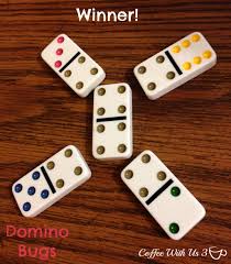 Domino Bugs A New Dominoes Game Domino Games Math Card Games Domino