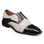 Profile Picture of Stacy Adams TEDESCO Black / White Cap Toe Oxford Shoeson Google