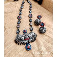 See more of silver jewels co on facebook. 91 Likes 18 Comments Dakshika Terracotta Jewellery D A K S H I K A On Insta Terracotta Jewellery Designs Terracotta Jewellery Terracotta Jewellery Making