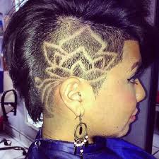 I am in awe of this look! 50 Shaved Hairstyles That Will Make You Look Like A Badass