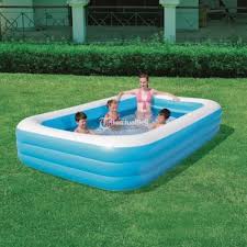 Rp.700.000 (belum ongkir) info pemesanan silahkan invite kontak di bawah : Hadiah Ultah Kolam Renang Anak Dan Bayi Merk Bestway Blue Rectangle Di Jakarta Selatan Tribunjualbeli Com