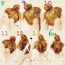 簡単 楽ちん 可愛い お団子ヘアアレンジ hair bun hairstyles cute buns hair