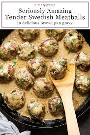 Cover and cook on high for 4 hours or low for 8 hours. The Best Swedish Meatballs In Brown Gravy Recipe Little Spice Jar