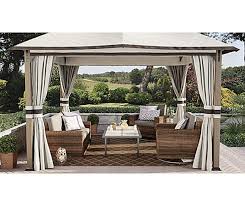 Arrangement Of Furniture Esp Chairs Wilson Fisher Shadow Creek Medium Space Patio Furniture With Gazebo At Bi Patio Deck Designs Gazebo Outdoor Patio Decor