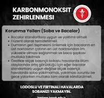 KARBONMONOKSİT ZEHİRLENMELERİNE DİKKAT Karbonmonoksit (CO ...