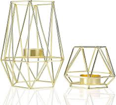 Discover design inspiration from a variety of living rooms, including color, decor and storage options. Amazon Com Highfree Metal Wire Iron Tealight Candle Holders For Tables Decor Living Room Bathroom Decorations Gold Geometric Shape Holders Set Of 2 Gold Kitchen Dining