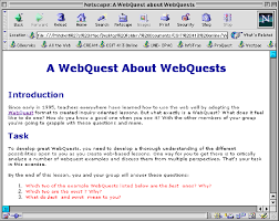 Webquest About Webquest Introductory Page | Download Scientific Diagram