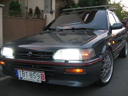 Toyota Corolla 1991 Front Bumpers Toyota Corolla Toyota Custom Cars