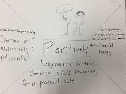 Plaintively Sorrow Vocab Melancholy