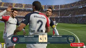 In the argentina reserve league. Pes2019 Gameplay Ps4 San Lorenzo Vs Boca Juniors Full Hd Youtube