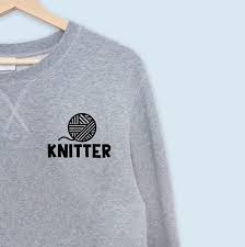 Thus, it creates an issue because some fabrics cannot handle this hot of iron temperatures and will melt or burn the fabric. Knitter Iron On Vinyl Decal The Crafty Gentleman