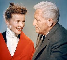 Tracy and Hepburn in DESK SET (1957)