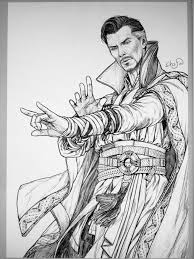 Pin By Batrusko On Cizim Fikirleri Doctor Strange Drawing Marvel Drawings Doctor Strange Art