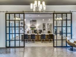 Enjoy the Beauty & Privacy of Glass Barn Doors