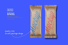 Download Kraft Matte Snack Bar Mockup Keaft Bar Candies Cereal Chipsbagmockup Clearsnackbarpackagingmoc Cookies Flowpack Foil In 2020 Snack Bar Kraft Packaging Design