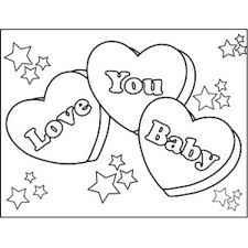 I Love You Baby Coloring Pages Heart Coloring Pages Baby Coloring Pages Love Coloring Pages